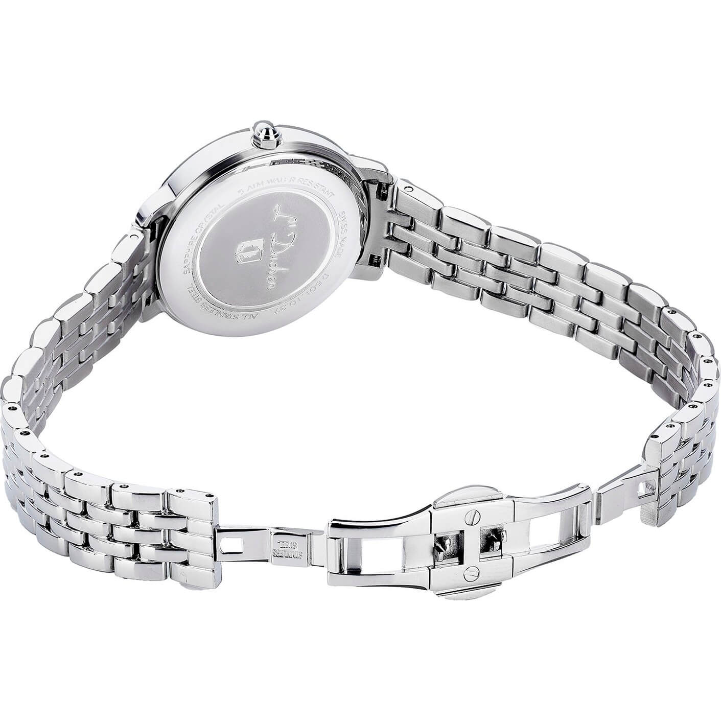 Женские часы L`Duchen Eternity D 801.10.37, механизм кварцевый, циферблат синий, браслет нержавеющая сталь — Изображение 4